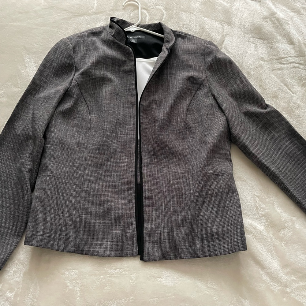 Perceptions Black And Gray Jacket - image 2